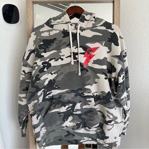 USA Eat Sleep Race ESR Hoodie Sweatshirt race car Size L Large RARE Racing shirt